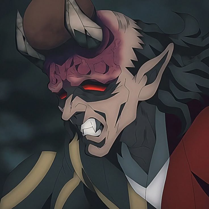 Hantengu Upper Moon 4 who splits into emotion-based demons in Demon Slayer